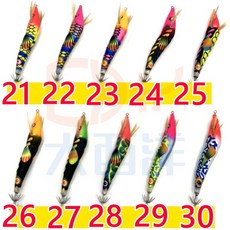 大西洋釣具 厚殼蝦布卷 84色現貨供應 95mm, 1個, 23號