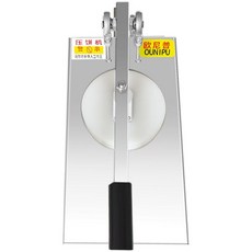 피자 도우 프레스 또띠아 12 밀가루 압력판 압착기, 14cm 스테인리스 압판
