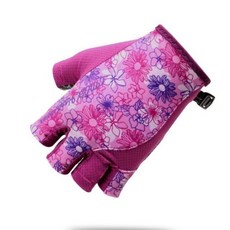 꽃무늬 반장갑 여름 등산장갑 여름장갑 꽃장갑, 스카이