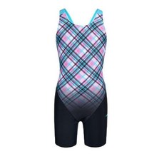 레노마수영복 여아동 2.5부 X-BACK 반신 실내 수영복 GF2E862