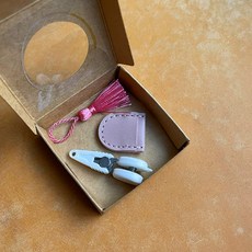 미니가위 휴대용미니가위 여행용가위 예쁜가위 다꾸 초미니 초소형 가위, 핑크