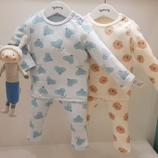 아가방 초특가 봄 베이비페어! 쫀쫀 착붙 실내복 신축성은 완전 좋아용 슬림착붙 상하세트! 귀욤귀욤하게 컬러도 화사해 봄에 입어도 좋아좋아 놀이복 상하복! 신생아 외출복처럼