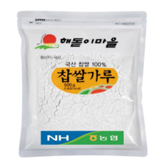 하조대농업협동조합 찹쌀가루, 500g, 1개