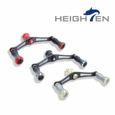 하이텐 SP튠 카본 90A 스피닝 릴 더블핸들 커스텀 주꾸미 갑오징어 낚시 선상 루어 부품, 1개, 골드