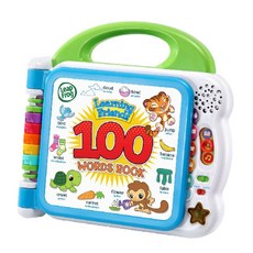 LEAP FROG 跳跳蛙 100單字互動認知圖鑑 (粉色/綠色) 寶寶啟蒙學習, 1個