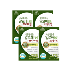 [MT-FOOD] 비움에 좋은알로애 프리미엄 알로에 베라겔 혼합 유산균 식이섬유 푸른쥬스 차전자피 식이섬유 수산화 마그네슘 변비, 30회분, 4세트