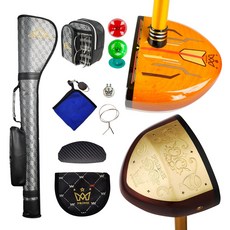 국산 파크골프채 프라임3스타 초경량 카본샤프트 골프채, 브라운샤프트(여성용), 3스타클럽+10종풀세트