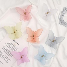 버터플라이 올림머리 헤어 집게핀 5P SET