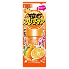 KOBAYASHI 小林製藥 咀嚼式口氣清新糖 柳橙 25粒, 1個