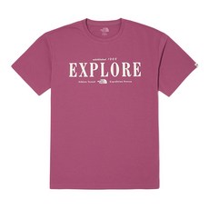 [노스페이스] 익스플로어 반팔 라운드티 NT7UQ06N_ROP