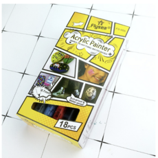 네일 칼라 드로잉펜 18색세트 나만의아트재료, 1개