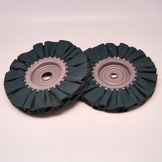 청바이어스 8인치 면빠우 천빠우 광목빠우 200mm 가구 엣지 가공 연마 금속 광택, 25mm, 1개