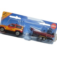 GR 시쿠 SK1608 랜드로버 디펜더와 보트 트레일러