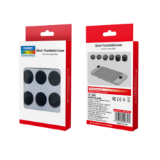 DOBE搖桿增高帽 Switch2 耐磨 電玩周邊 電馭叛客2077 蘑菇頭保護套 按鍵帽 止滑 果凍套, 黑, 1套, TNS-31110