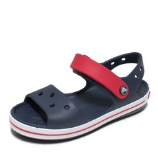 크록스 키즈 크록밴드2 샌들 네이비레드 12856-485