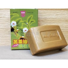 安欣 苦茶油籽洗衣皂 植物配方 強效洗淨 衣領家事多用途, 1個