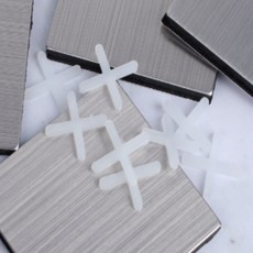 국산 타일간격제 쿠사비 타일스페이스 줄눈간격제 메지핀 (코코공구), 흰색(3.0mm), 1개