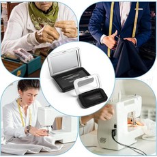 바느질 퀼팅 공예용 자석 바늘 홀더 케이스 팩, 1개