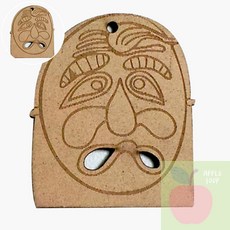 AP 초등공예 전통탈팬던트 6, 1개