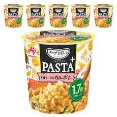 AJINOMOTO 味之素 Sup Deli 三種起司卡邦尼麵 含碗, 6個, 48.2g