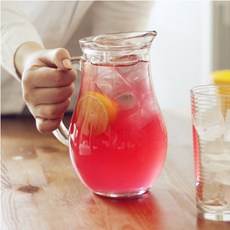 보르셰 유리저그 물병 (뚜껑포함), 글라스, 1L
