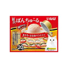 이나바 고양이 제이타크 퐁츄르 간식, 혼합맛(참치/닭가슴살), 700g, 1세트