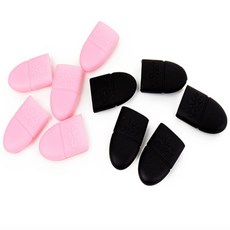 락캠플 젤네일 리무버캡 젤네일제거쏙오프, 블랙