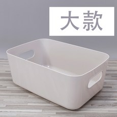 日式收納盒 無印風純色收納箱 - 玩具/居家生活收納, 大款－灰色, 1個