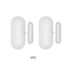 경보 시스템용 무선 윈도우 문짝 센서 PB68R 감지 개폐 경고 감지기 433MHz, 2pcs