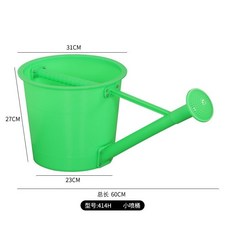 農用噴桶 澆水水壺 塑膠加厚長嘴灑水壺 園藝澆花澆菜大容量, 綠色, 1個
