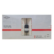 모텍스 MX-5500 가격표시기용 라벨지 판매가격 빨간글씨, 1개