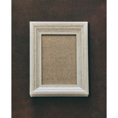 자라홈 브랜드관 우드 액자 47367045250, 화이트, 19 x 14 x 2 cm, 1개, 1개입