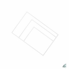 더캔바 슬림 자석보드 화이트 470x345mm 교육용칠판