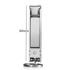 MR.GREEN 초박형 손톱깎이 접이식 휴대용 여행 가위 커터 스테인레스 스틸 매니큐어 도구, 01 without logo