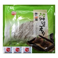 우정본가 비빔 메밀국수 1kg 6인분 비빔장 소스 6인분, 2세트