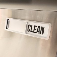 식세기 자석 사인 표시기 식기세척기 사용표시 마그넷 클린표시 세탁기표시, 상세페이지 참조