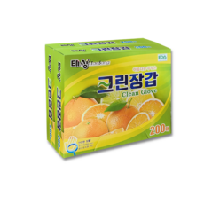모두사 일회용 비닐장갑 위생장갑 n, 2개, 1개