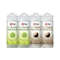 백설 디핑 솔트 50g 와사비 x2개+트러플 x2개, 4개