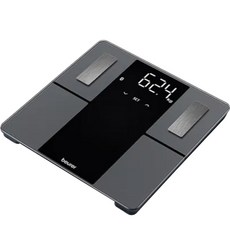 德國博依beurer 藍芽九合一身體組成體脂計 體重計 BF500 (身體組成分析 藍芽傳輸 LCD顯示), 1個