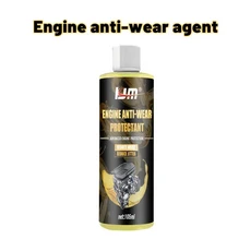 KJM 엔진 마모 방지 윤활제 - 연료 소비 절감 블루 스모크 제거 및 엔진 부드러움을 위한 나노 수리액, 01 노란색