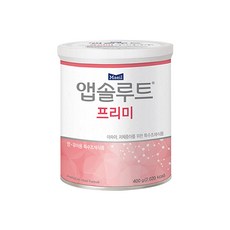 앱솔루트 특수분유 프리미 400g (소비기한 27년 08월 24일) 일부 찌그러짐, 1개