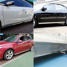 스텝몰딩 전차종 아반떼HD SM3 SM5 그랜드카니발 올뉴모닝 쏘렌토R 그랜져HG TG XG 싼타페CM 라세티프리미어 사이드스커트 변화지않는재질, 쉐보레, 젠트라X / 칼로스