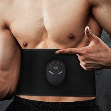 EMS 복근운동기구 젤패드 필요없는 뱃살빼는 코어벨트, 단품