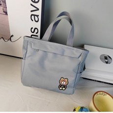 手提便當袋 大容量加厚保溫袋 防水飯盒袋, 1個, 藍色餐盒包+防水+保溫