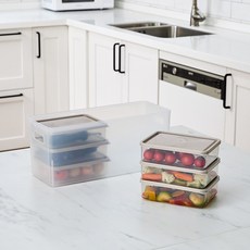 [모던하우스] 냉장냉동용기 600ml 6P세트 트레이 포함, 선택:단일상품, 단품