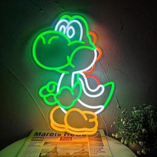 Dinosaurios 네온 사인 바 유리 LED 불빛 로그인 USB 게임 룸에 전원 공급 Man Cave Club Bar Shop Wall Bi, 02 38x27.8cm