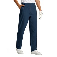 MoFiz 남성용 골프 바지 빠른 건조 스트레치 드레스 작업 76.2cm/81.3cm/86.3cm/86.4cm(30인치/32인치/34인치) 주머니가 있는 캐주얼하고 편안한 경량