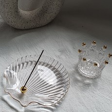 진주 인센스 홀더 선물 세트 집들이 선물, Gold, 호리병(Gold)