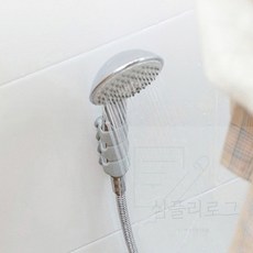 카라반 캠핑 흡착식 샤워기 홀더 걸이 거치대, 흡착식샤워기거치대
