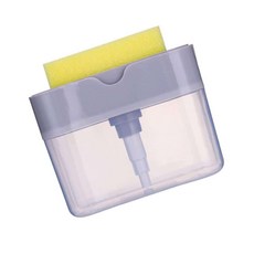 펌핑 세제디스펜서 수세미거치대 주방세제통 세제펌프용기 주방세제디스펜서